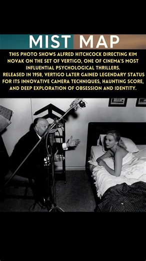 🎬 Master of Suspense at Work | Hitchcock & Vertigo (1958)