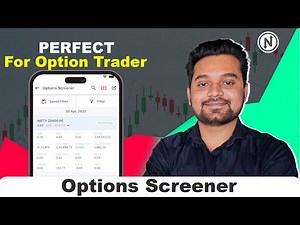 Nifty Trader's Option Screener App Demo: The Ultimate Mobile Tool for Options Trading