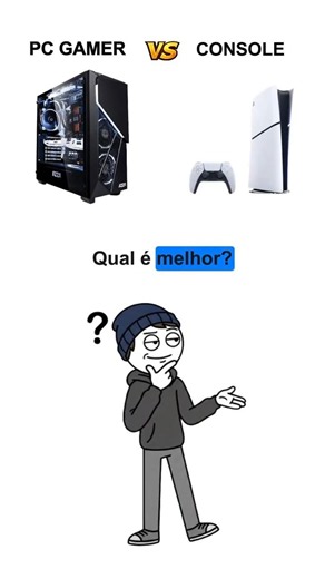Pc vs Console, Qual é Melhor? #curiosidades #qualadiferença #qualemelhor #viral