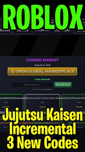 *NEW* ALL CODES IN JUJUTSU KAISEN INCREMENTAL ROBLOX APRIL 2026