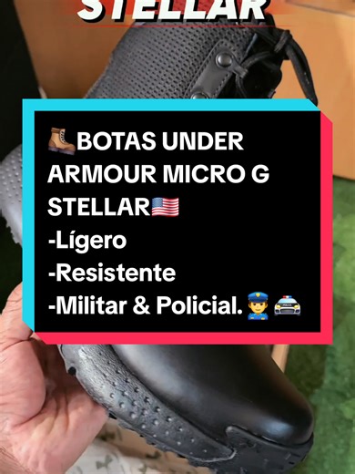 #BotasTácticas #UnderArmour 🥾🇺🇸👮‍♂️🚔 #BotasMilitar #BotasPolicial #tactico modelo Stellar Micro G; importación amricana, producto original; estamos ubicacdos en Jr.Anta A-1 Urb.Progreso WANCHAQ-CUSCO, envios a todo el perú✈️🇵🇪
