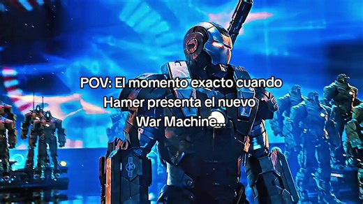 War Machine🔥|Titulo: Iron man 02 🔥| si te gustan las películas y las series de superhéroes te recomiendo que me sigas en mi comunicad para que así estés informado sobre las próximas ediciones que se harán 🍿| #robertdowneyjr #tonystark #ironman2 #Edit #marvelstudios