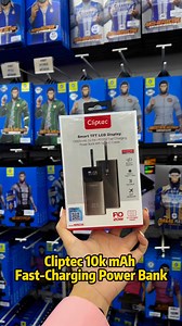 🇲🇾Cliptec 10,000mAh Super Fast-Charging Power Bank🔋 ✧ 22.5W PD 20W Super Fast Charging Power Bank ✧ Built-in Type-C cable for hassle-free portability ✧ Three output ports to meet your multi-device charging needs all at once ✧ TFT LCD screen to display real-time remaining battery percentage and even how long it will last! | Ninjaz