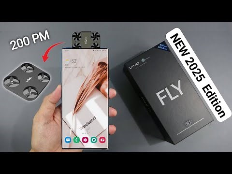 Vivo Drone Camera Phone Unboxing & Review ! 200MP | Worlds FIRST Flying Drone Camera phone