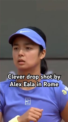 Alex Eala: Round 1 done ✅ @ Rome WTA 1000 #AlexEala #Tennis #WTA