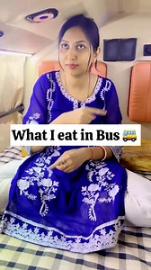 What I ate in bus 🚌 #whatieatinaday #buskakhana #bus | Easy Recipes