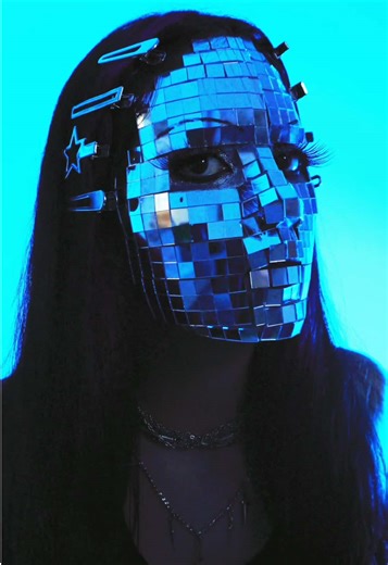 Disco Ball Makeup Tutorial by Rinrada