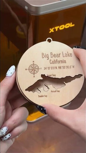 ✨ Flawless Lake House Ornaments with xTool F2: Cut & Engrave in a Flash! 🚀