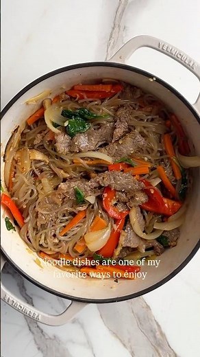 How to Make Japchae (Korean Stir-Fried Noodles)