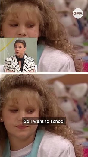Jodie Sweetin talks about what her "normal life" was like as a child actor on "Full House" #shorts