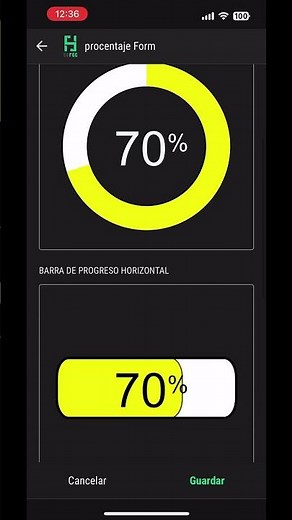 Diseñando Barras de Progreso en Appsheet con escalas de valoración #percent #appsheet #control
