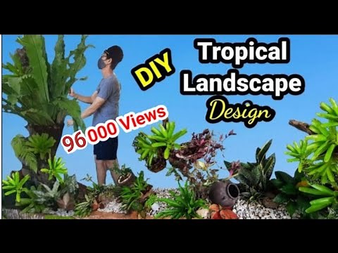 Creative Tropical Landscaping Design/DIY/From Start to Finish 2023 (Philippines)
