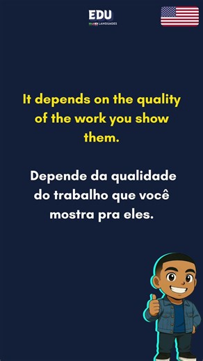 É assim que você diz “depende” em inglês