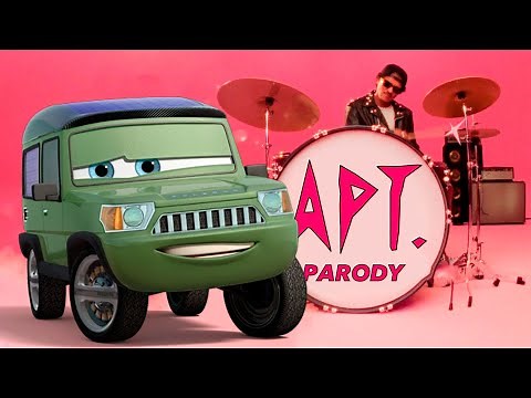 TOP Cars Miles Axlerod vs Lightning McQueen - ROSÉ & Bruno Mars - APT.(Cars) Top Parody Cover