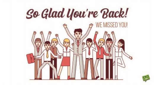 Welcome Back to Work | Wishes for the First Working Day after Holidays