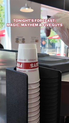 We're not telling you to sneak this into the theater, but we're not, NOT telling you to do it 😜 #PracticalMagic2 #PracticalMagic #FiveGuys