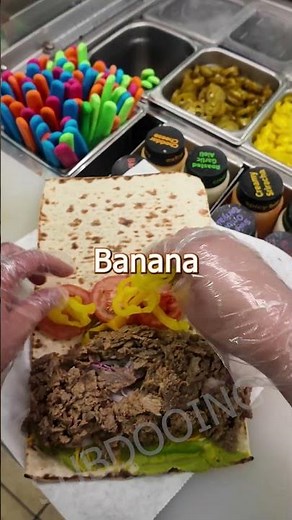 Subway Sandwiches POV Random Drive Thru Order Steak Wrap