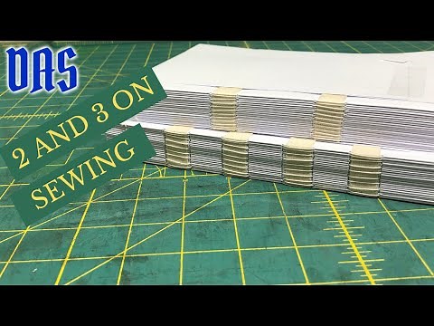 Two-On Sewing // Adventures in Bookbinding