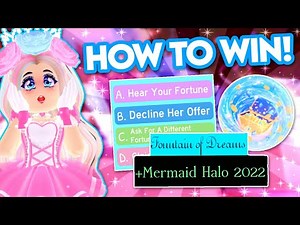 *UPDATED* HOW TO WIN THE SUMMER HALO 2022 IN ROYALE HIGH! Royale High Halo / Fountain Story Answers