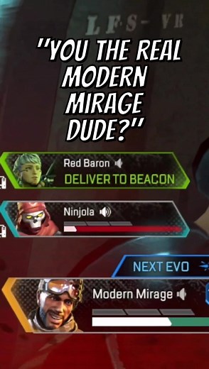 Voice Trolling As Mirage #apexmirage #apexlegendsmirage #mirageapexlegends #foryoupage #apexlegend #voicetrolling