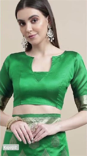 Latest Banarasi Blouse Designs 2026 😍 | Back Neck Ideas #shorts"#kajolji2 #blouse