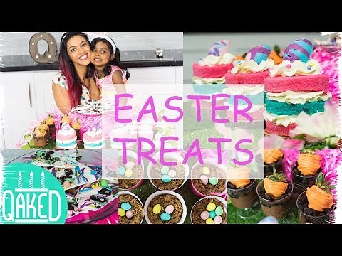 How to make 4 Quick and Easy Easter Treats with Kids | Holiday Party Ideas | DIY & How to