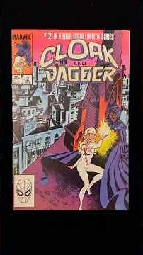 Cloak & Dagger #2 (1983 /Marvel Comics) by Bill Mantlo, Rick Leonardi, and Terry Austin!