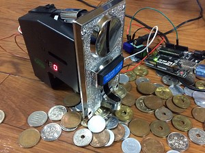 マルチコインセレクター を使ってarduinoで硬貨を判別してみよう