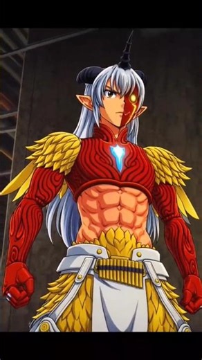 Aegiochusmon Muscles growth #digimon #anime #vitange #latino #muscle #boy #gym #bicep #young #abs