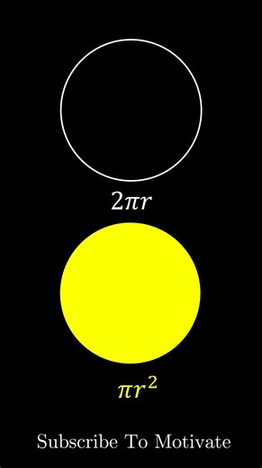 Difference between Circumference and Area of Circle formula visualisation with 2D animation #math #scienceeducation #STEM #physics #engineering | EngineerKnow