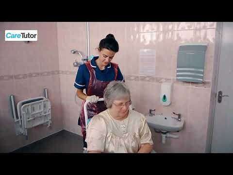 Bathing older people