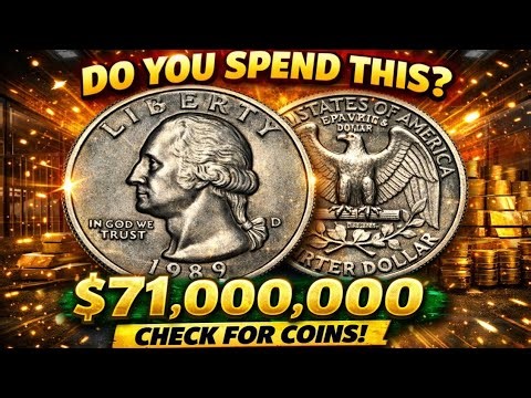 1989-D Quarter Dollar Error Coins That Could Be Worth Hundreds!