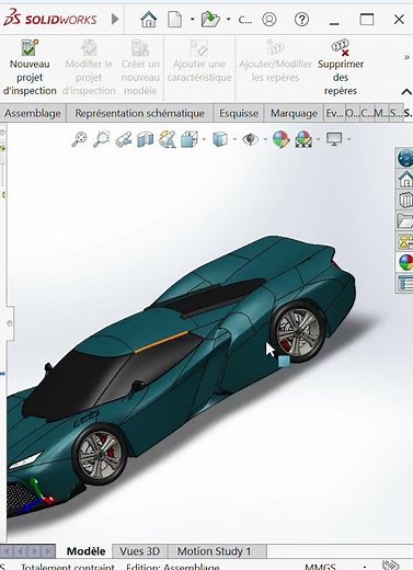 SolidWorks Concept Supercar Design
