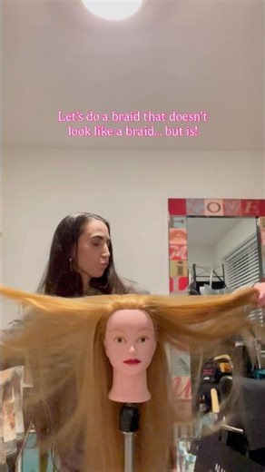 This braid doesn’t look like a braid, but it is! | Easy Bubble Braid Tutorial
