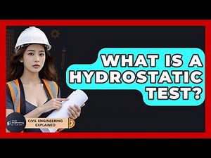 What Is A Hydrostatic Test? - Civil Engineering Explained
