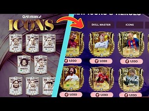 Officially Confirmed Icons For Fc Mobile 26 😱😳 | Fc Mobile