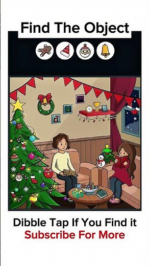 Test Your Eyesight: Can You Find the Hidden Objects? (Christmas Edition)