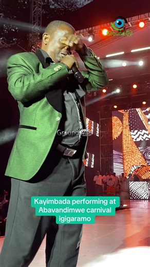 Kayimbada Live at Abavandimwe Carnival Performance