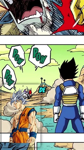 Majin Buu completely humiliates the wizard Moro #manga