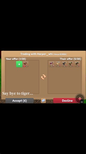 Exciting Trade in Wild Horse Islands on Roblox