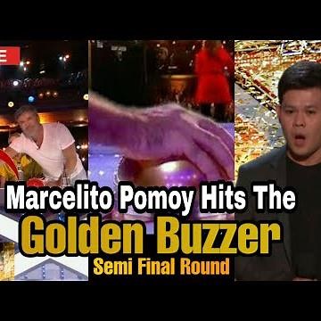 AGT:Marcelito Pomoy Hits The Golden Buzzer on Semi Final Round on American Got Talent The Champion