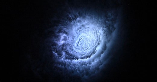 NASA Captures Haunting Photos of Lightning Illuminating a Tropical Storm