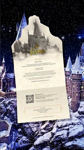 Studio Tour Gift Tickets ✨