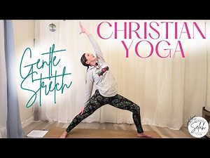 Beginner Christian Yoga for Peace & Clarity | Grounding Breath Prayer + Full Body Stretch