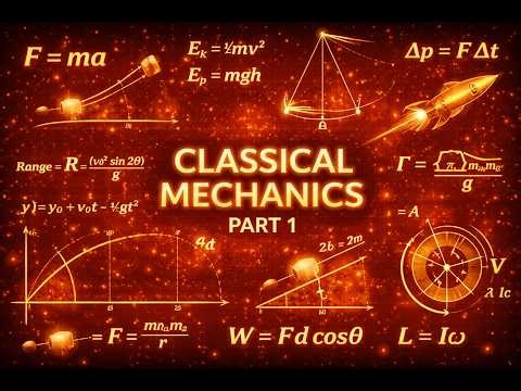 Classical Mechanics Explained Simply — Part 1