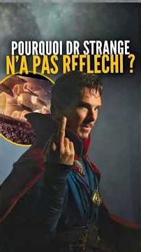 WHY DID DR STRANGE NOT THINK OF THIS POSSIBILITY IN AVENGERS INFINITY WAR?! #avengers