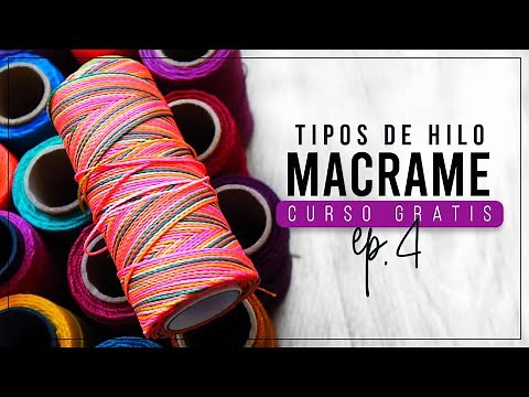 5 TYPES OF YARN FOR KNITTING 🧶 » Ep. 4 | Macrame Course ● Temuco Tutorials