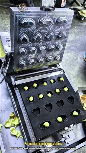 Tart Shell Forming Machine: Heat Precision Perfect Mold Baking Process