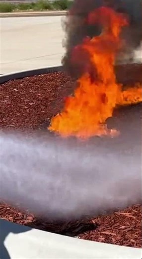 Rubber Mulch vs. Fire 👨‍🚒🔥 (Watch till the end!)