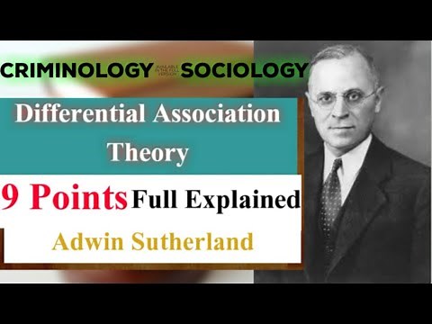 Differential Association Theory | Differential Association Theory Criminology | Official Criminology